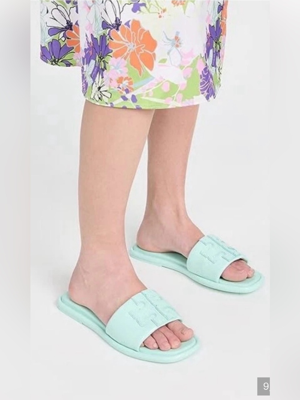 Tory Burch Double T Sport Slide